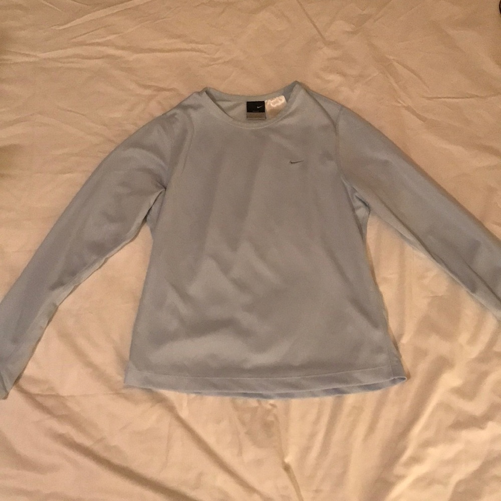 Blue Nike long sleeve